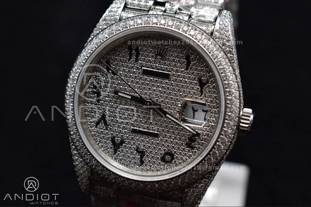JDF 41mm Best Version Diamond DateJust Arabic Markers Trendsetting 896