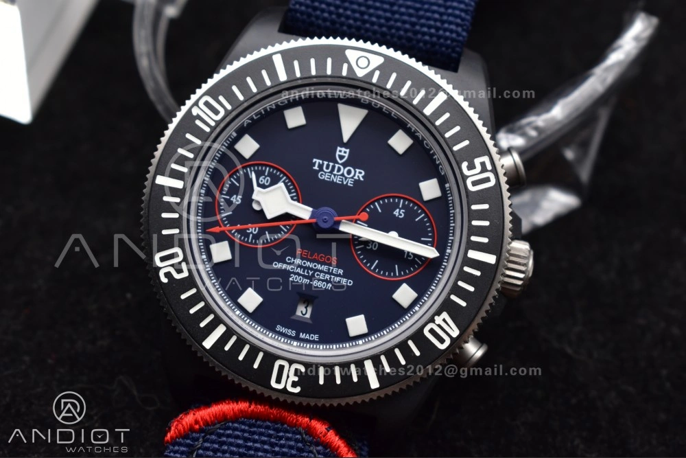 M+ Factory 1:1 Best Edition Red Bull Racing Tudor Pelagos FXD Black Titanium DD SoftTouch 1281