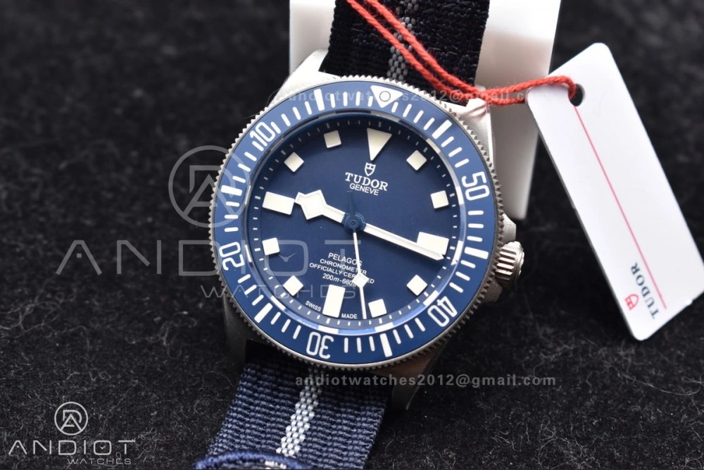 Affordable M+ Factory 1:1 Best Edition Tudor Pelagos FXD Navy Blue Titanium 1286