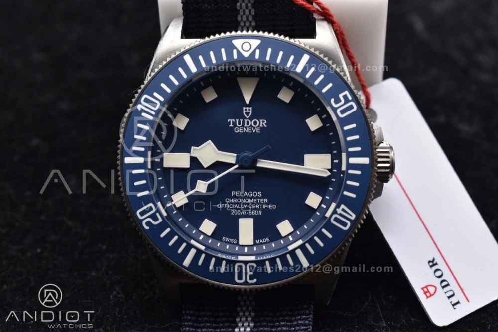 Affordable M+ Factory 1:1 Best Edition Tudor Pelagos FXD Navy Blue Titanium 1286