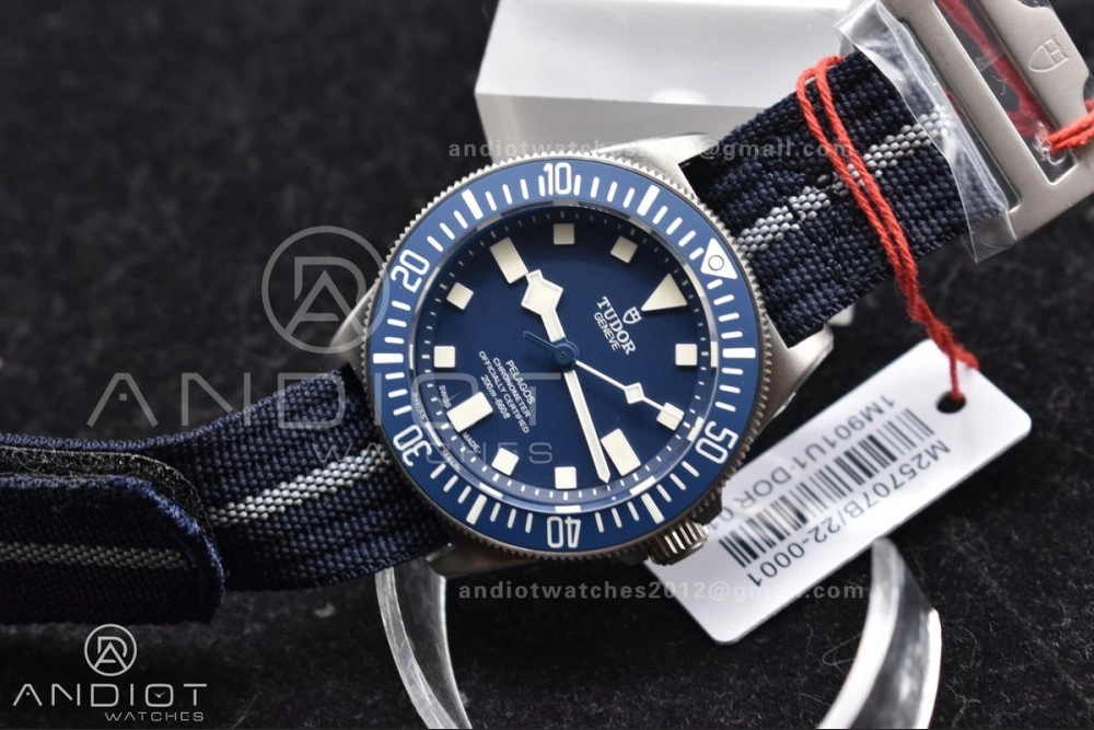 Affordable M+ Factory 1:1 Best Edition Tudor Pelagos FXD Navy Blue Titanium 1286