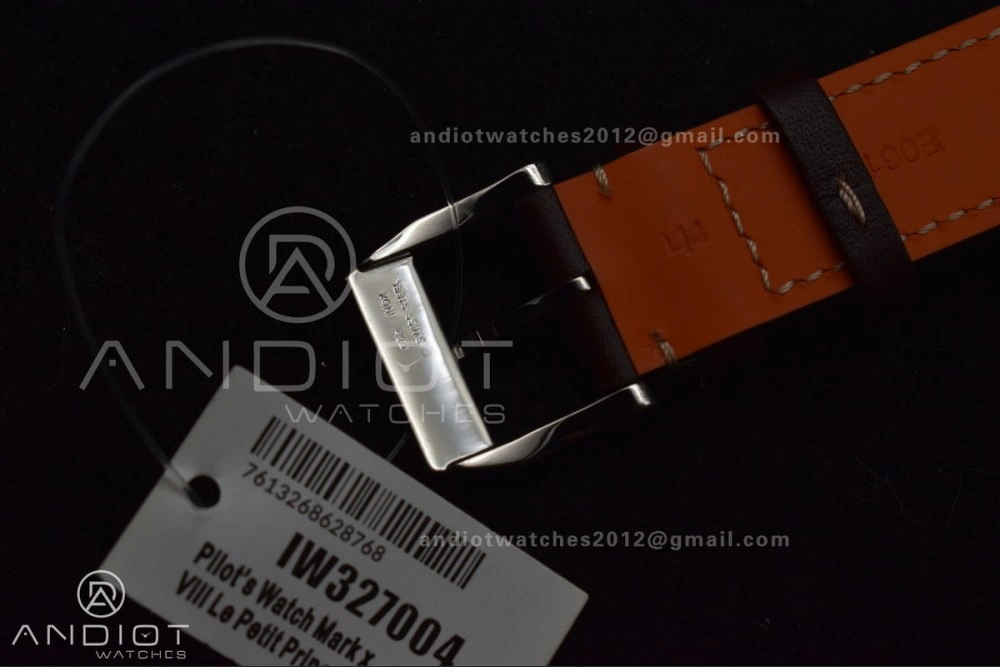 Mark XVIII IW327006 Titanium V7F 1:1 Best Edition BlueDial on Brown Leather Strap A Timeless 297