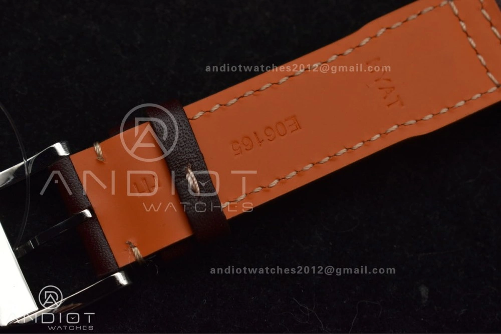 Mark XVIII IW327006 Titanium V7F 1:1 Best Edition BlueDial on Brown Leather Strap A Timeless 297