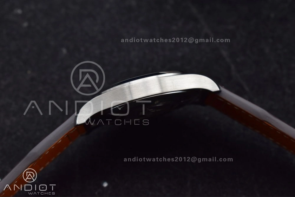 Mark XVIII IW327006 Titanium V7F 1:1 Best Edition BlueDial on Brown Leather Strap A Timeless 297