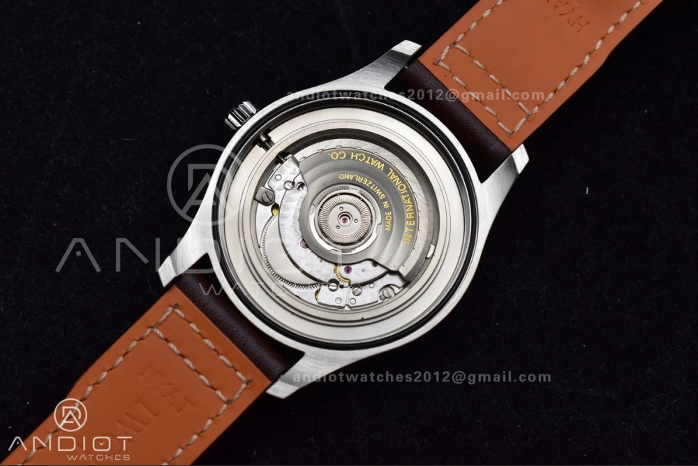 Mark XVIII IW327006 Titanium V7F 1:1 Best Edition BlueDial on Brown Leather Strap A Timeless 297