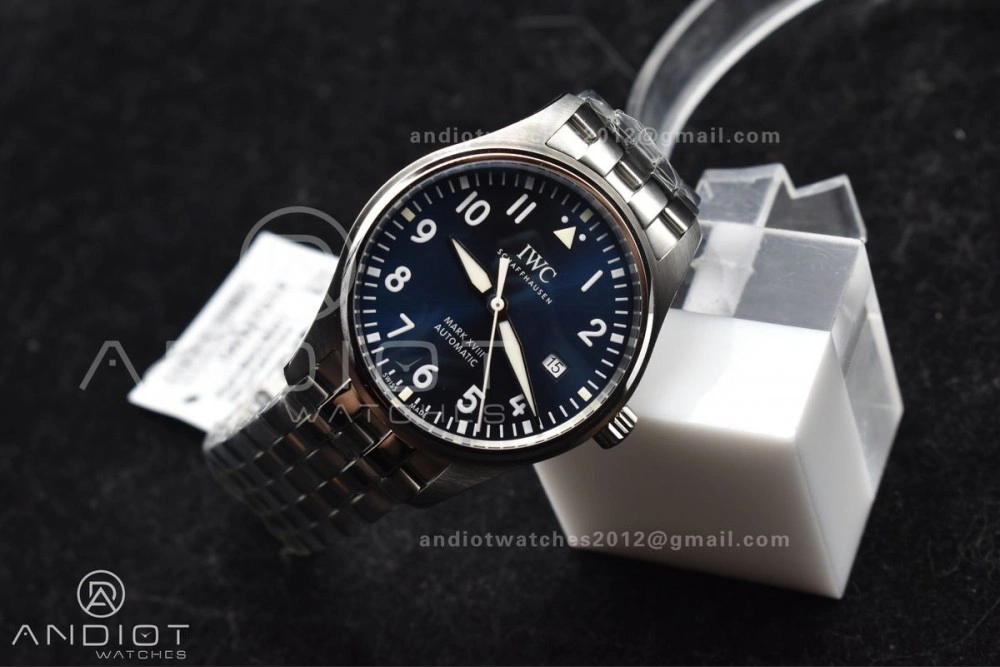 Supportive Mark XVIII V7F 1:1 Best Edition Blue Dial on SS Bracelet Asian ETA 299