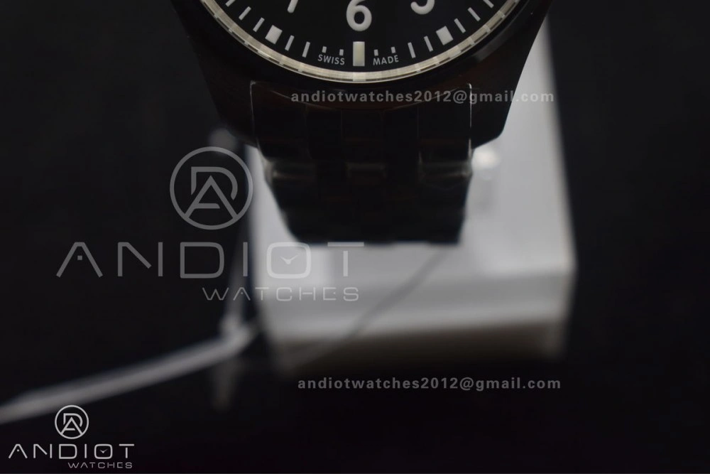Mark XX V7F 1:1 Best Edition Black Dial on SS Bracelet Asian SoftTouch 302