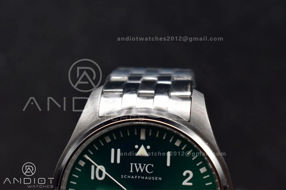 Mark XX V7F 1:1 Best Edition Green Dial on SS Bracelet Asian EyeCatching 291