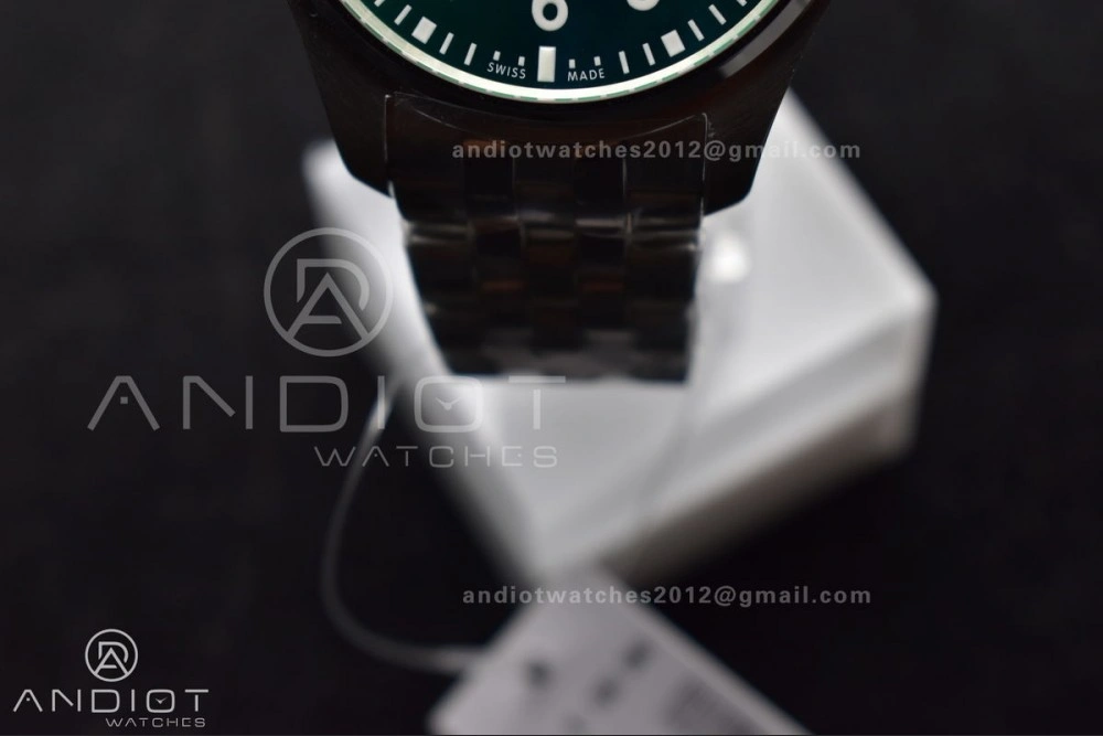 Mark XX V7F 1:1 Best Edition Green Dial on SS Bracelet Asian EyeCatching 291