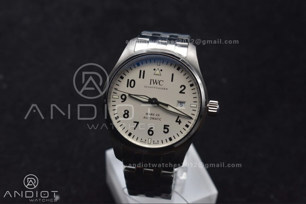 Breathable Mark XX V7F 1:1 Best Edition White Dial on SS Bracelet Asian 300