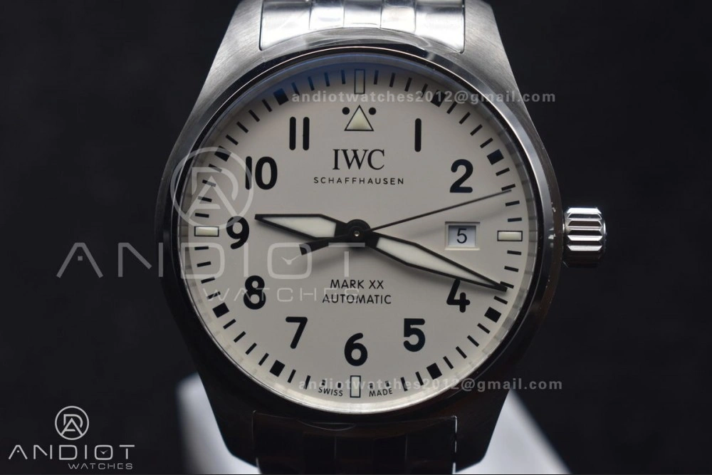 Breathable Mark XX V7F 1:1 Best Edition White Dial on SS Bracelet Asian 300