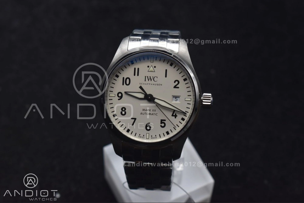 Breathable Mark XX V7F 1:1 Best Edition White Dial on SS Bracelet Asian 300
