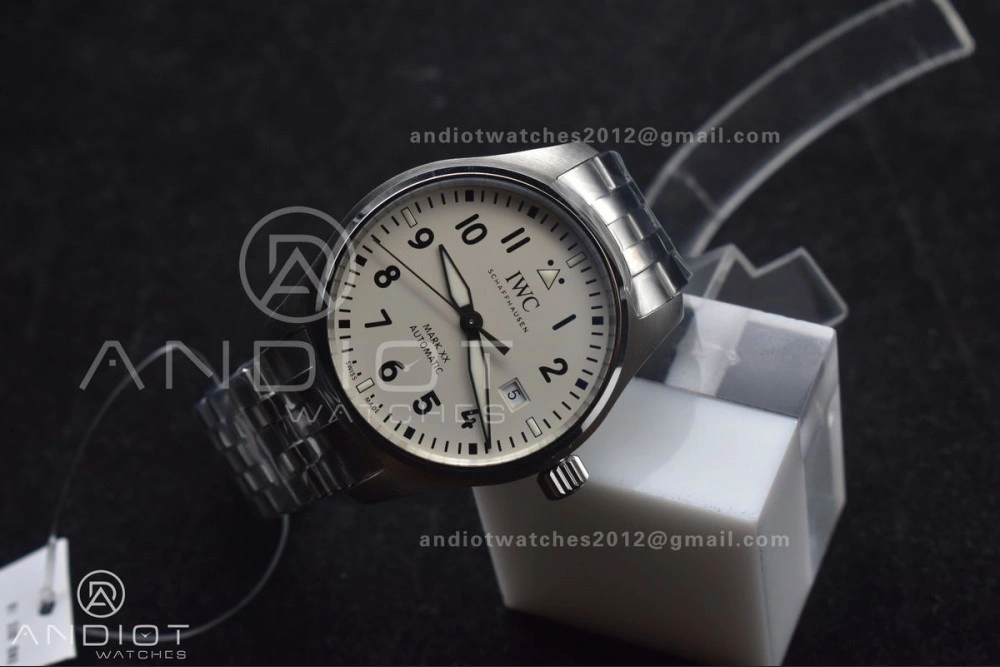 Breathable Mark XX V7F 1:1 Best Edition White Dial on SS Bracelet Asian 300