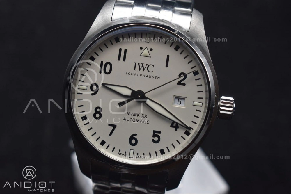 Breathable Mark XX V7F 1:1 Best Edition White Dial on SS Bracelet Asian 300