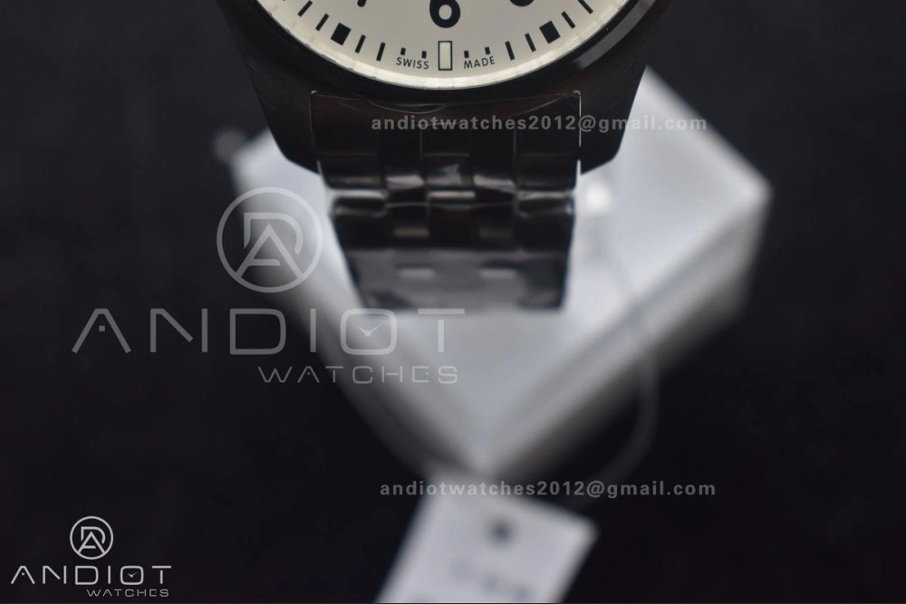 Breathable Mark XX V7F 1:1 Best Edition White Dial on SS Bracelet Asian 300