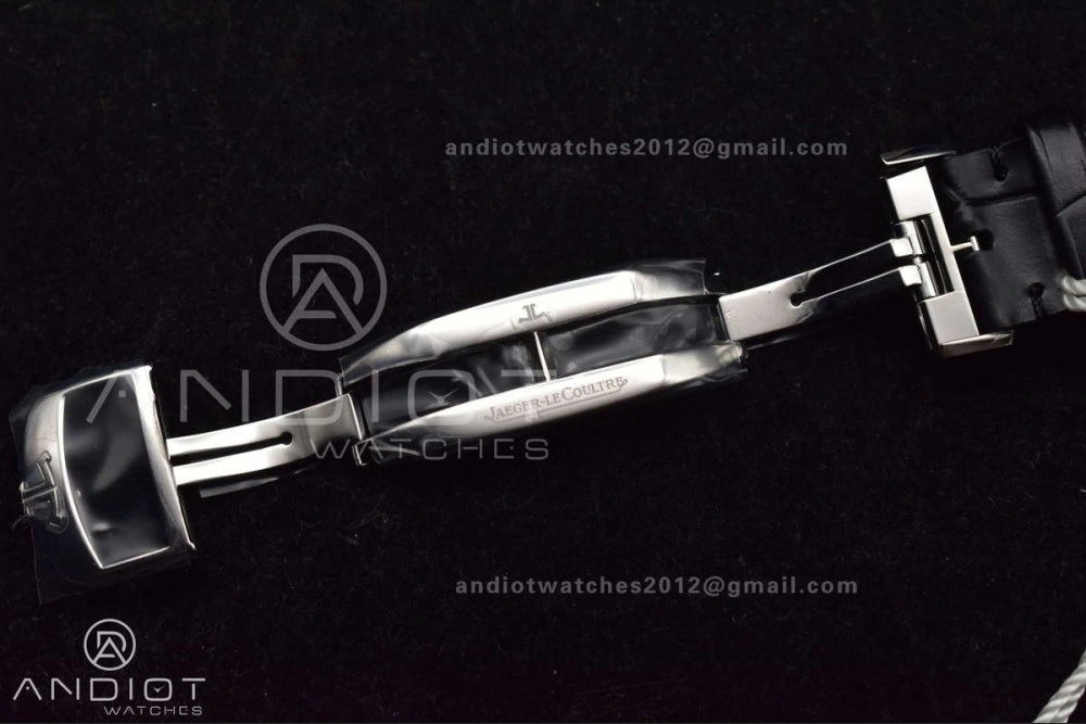 NewStyle Master Ultra Thin Moon SS APSF 1:1 Best Edition Silver Dial on Black Leather Strap SA925 Super Clone 314
