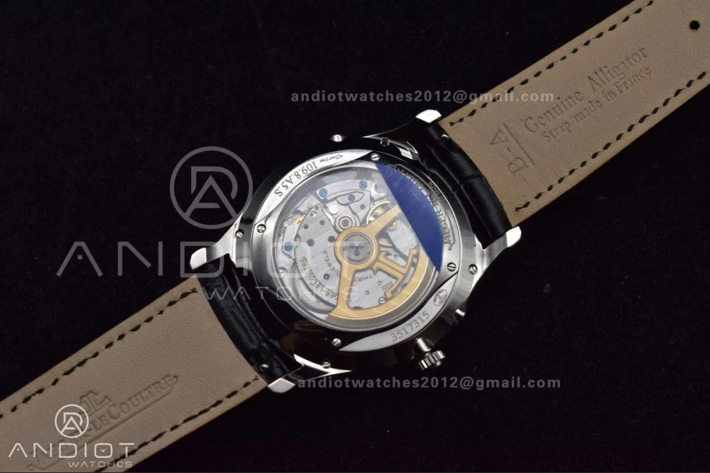 NewStyle Master Ultra Thin Moon SS APSF 1:1 Best Edition Silver Dial on Black Leather Strap SA925 Super Clone 314