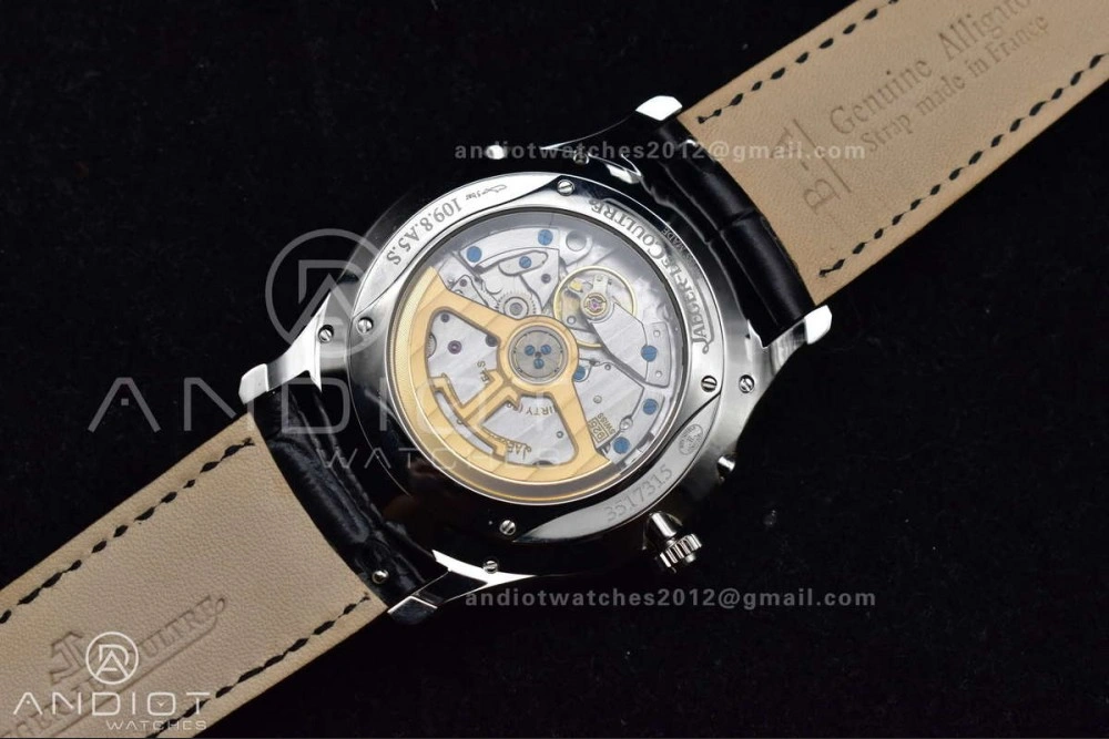 NewStyle Master Ultra Thin Moon SS APSF 1:1 Best Edition Silver Dial on Black Leather Strap SA925 Super Clone 314