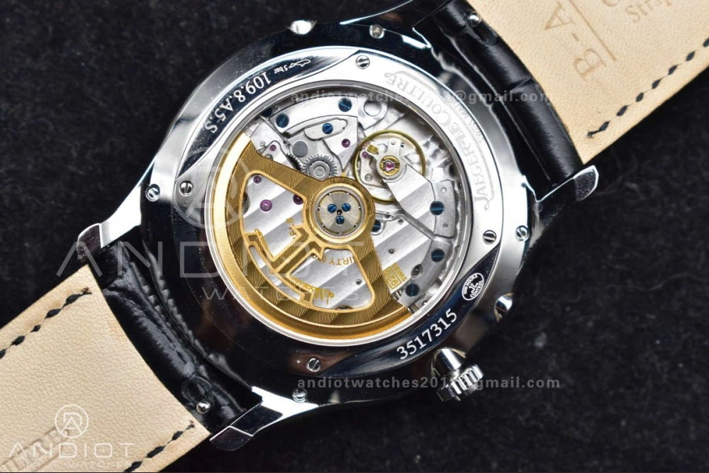 NewStyle Master Ultra Thin Moon SS APSF 1:1 Best Edition Silver Dial on Black Leather Strap SA925 Super Clone 314