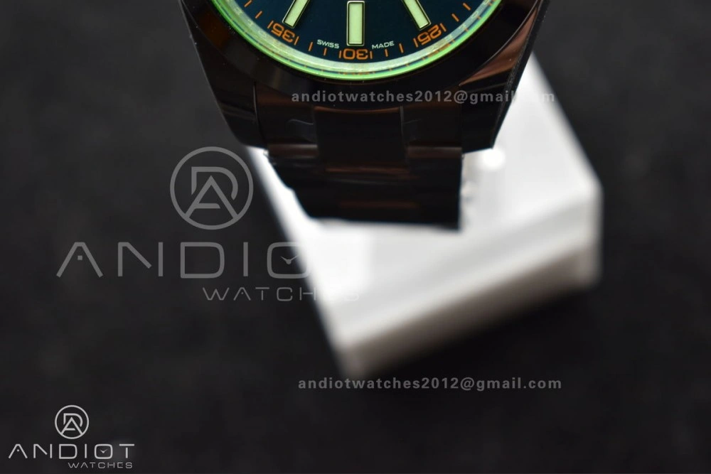 Milgauss 116400 GV VSF 1:1 Best Edition 904L Steel Blue Dial on SS Bracelet VS Youthful 909