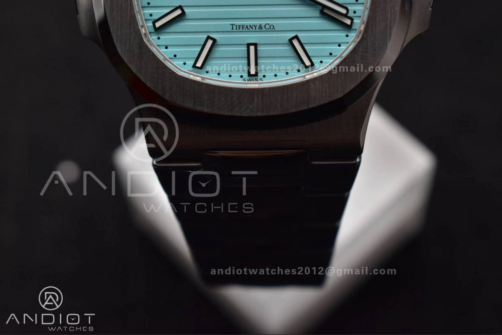 Nautilus 5711 3KF 1:1 Best Edition Tiffany Blue Dial on SS Bracelet A324 Super Clone V Trendy 372