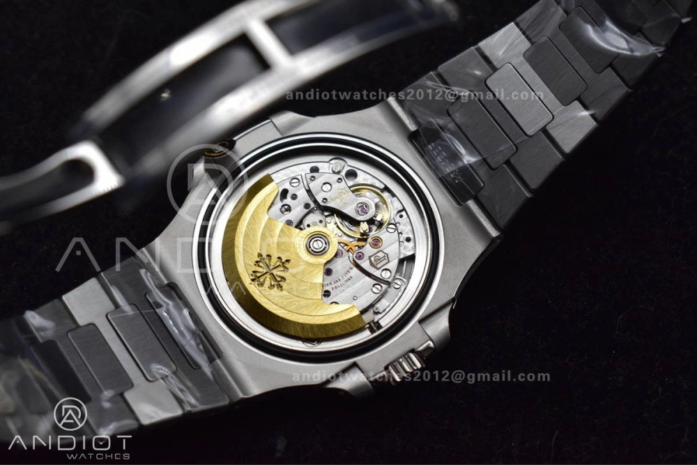 Nautilus 5711 1A 3KF 1:1 Best Edition Blue Textured Dial on SS Bracelet A324 Super Clone V NewStyle 364