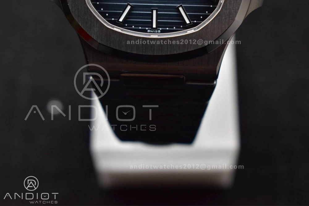 Nautilus 5711 1A 3KF 1:1 Best Edition Blue Textured Dial on SS Bracelet A324 Super Clone V NewStyle 364
