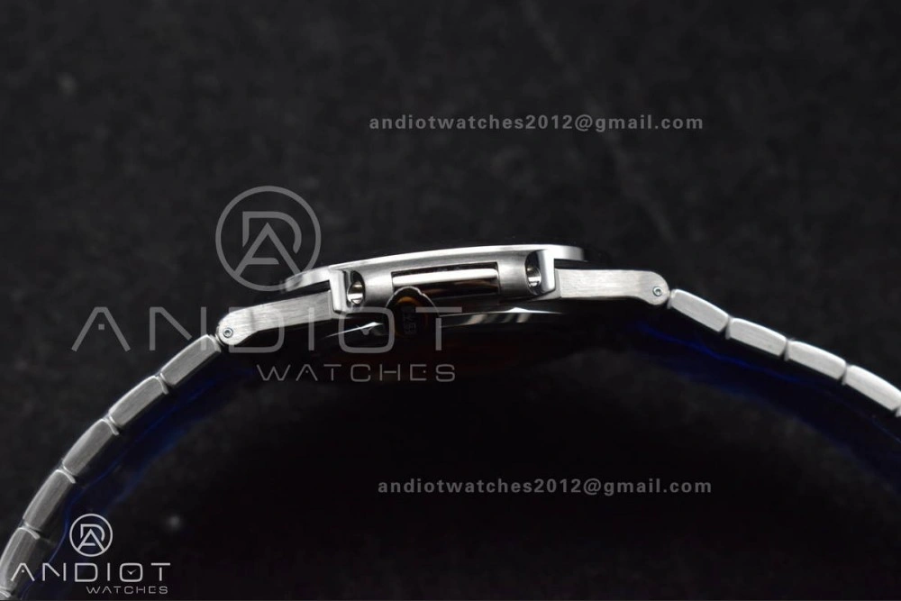 Affordable Nautilus 5711 1A 3KF 1:1 Best Edition White Textured Dial on SS Bracelet A324 Super Clone V 382