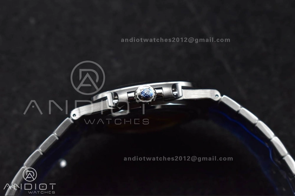 Affordable Nautilus 5711 1A 3KF 1:1 Best Edition White Textured Dial on SS Bracelet A324 Super Clone V 382