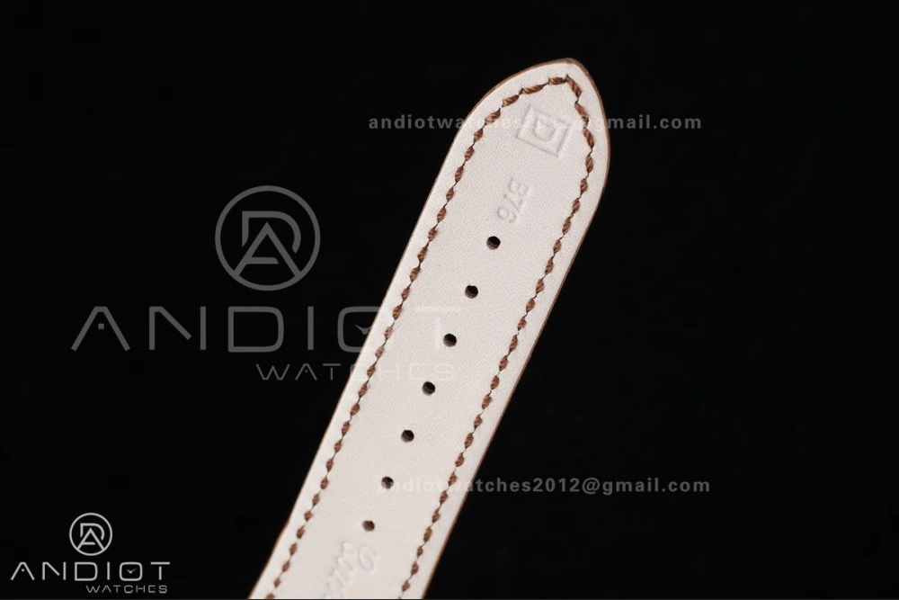 Nautilus 5712 RG PPF 1:1 Best Edition Gray Dial on Brown Leather Strap A240 Super Clone V Flexible 369