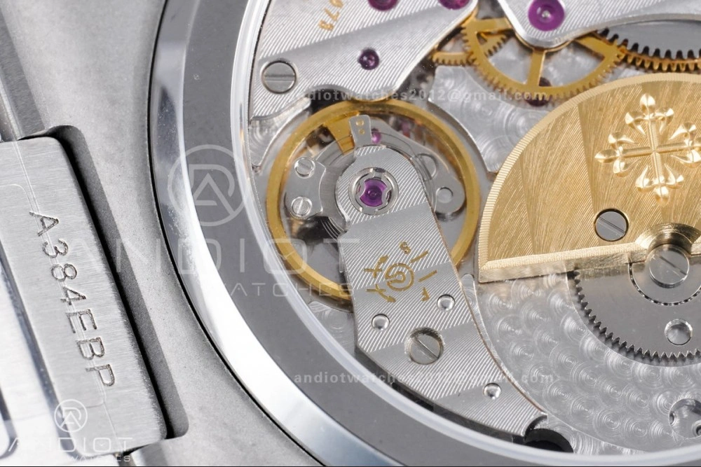 Nautilus 5712 SS PPF 1:1 Best Edition Blue Dial on SS Bracelet PPF240 Super Clone V Chic 365