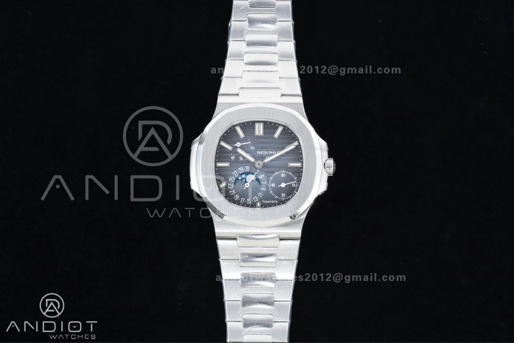 Contemporary Nautilus 5712 SS PPF 1:1 Best Edition Tiffany Blue Dial on SS Bracelet PPF240 Super Clone V 363