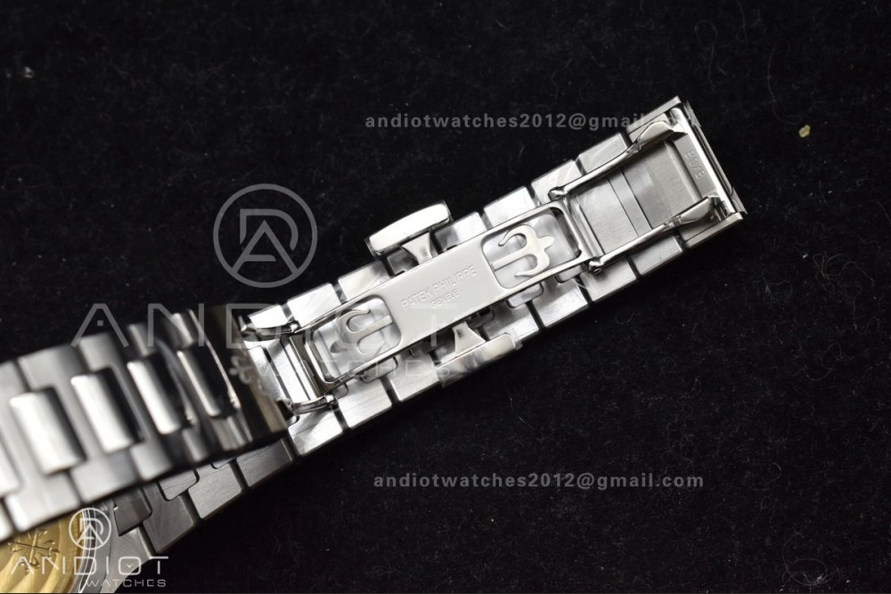 Nautilus 7118 3KF 1:1 Best Edition Blue Textured Dial on SS Bracelet A324 Super Clone V MultiPurpose 362