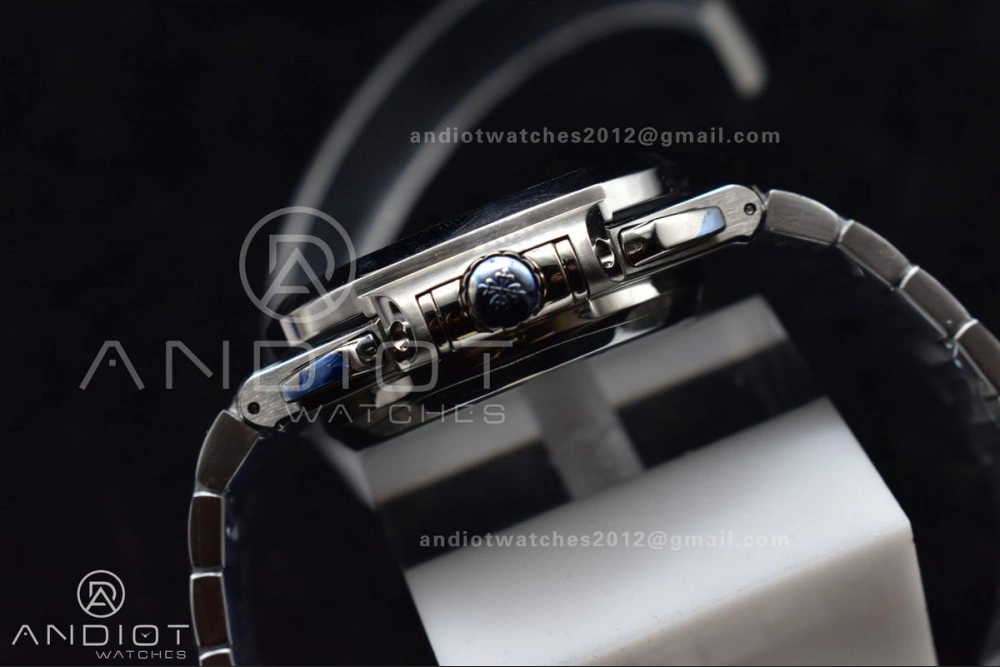 Reliable Nautilus Chrono Date 5980 SS SS Wht Stk PPF A7750 Mod 359