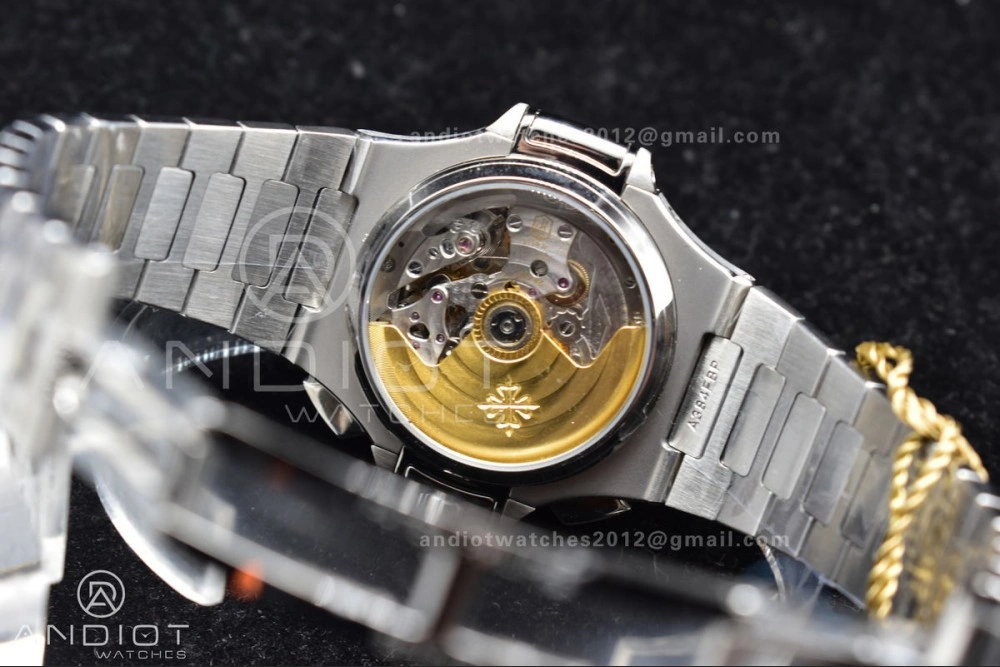 Reliable Nautilus Chrono Date 5980 SS SS Wht Stk PPF A7750 Mod 359