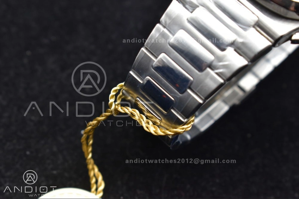 Reliable Nautilus Chrono Date 5980 SS SS Wht Stk PPF A7750 Mod 359