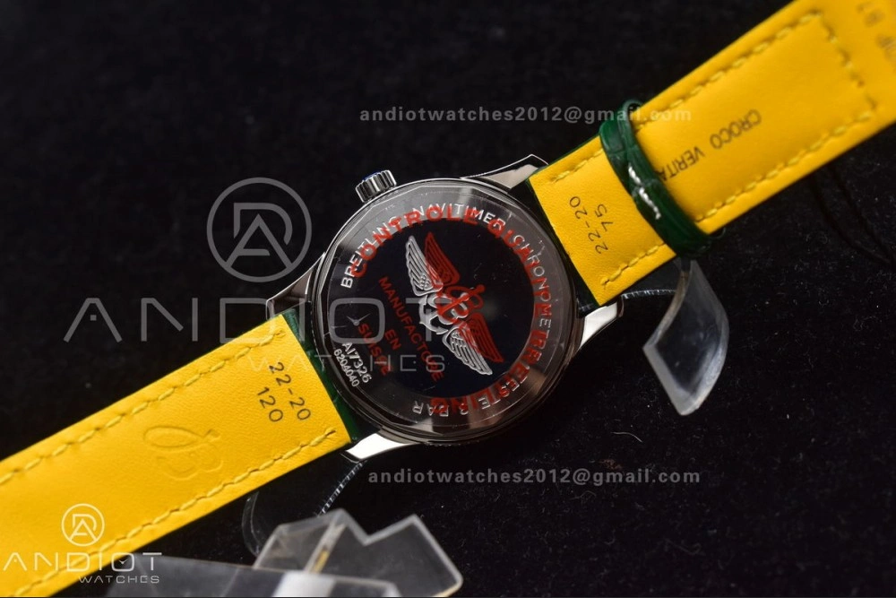 Navitimer  41mm TF 1:1 Best Edition Green Dial on Leather A ZeroBulk 179