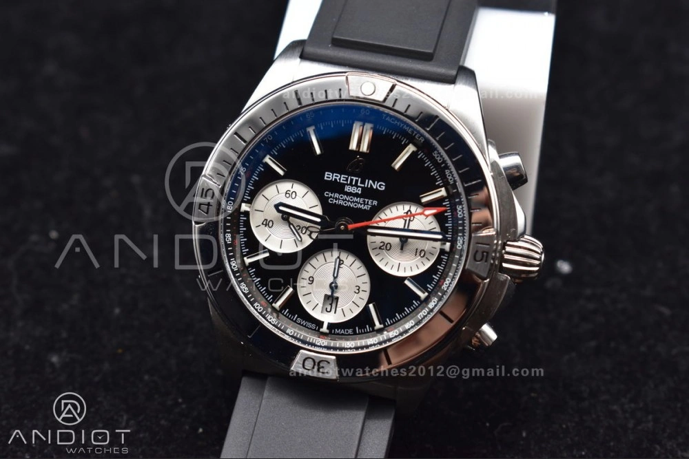 Navitimer B01 Chrono 43mm 1:1 Best Version SS LE L-Black Wht BLS A Soft 173