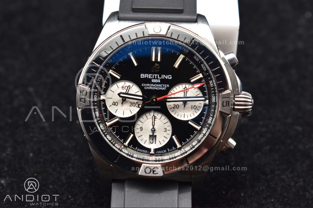 Navitimer B01 Chrono 43mm 1:1 Best Version SS LE L-Black Wht BLS A Soft 173