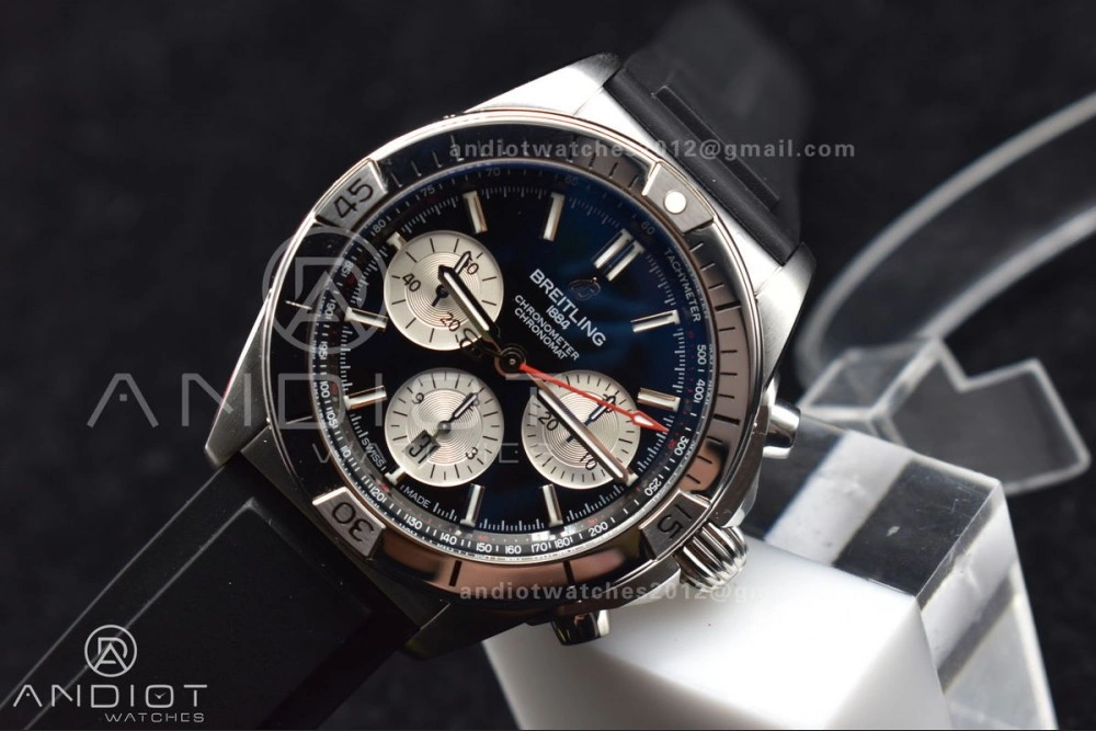 Navitimer B01 Chrono 43mm 1:1 Best Version SS LE L-Black Wht BLS A Soft 173