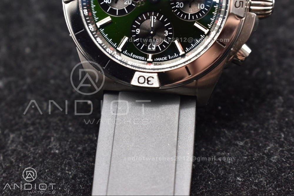 Navitimer B01 Chrono 43mm 1:1 Best Version SS LE L-Green Blk BLS A Breathable 183
