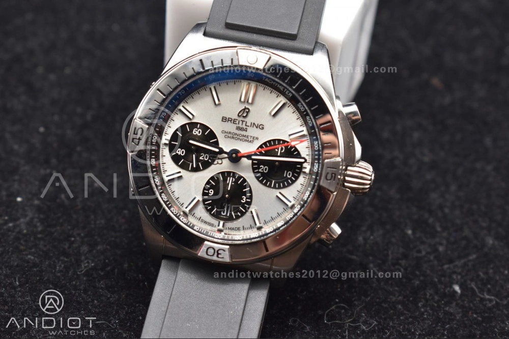 Seasonal Navitimer B01 Chrono 43mm 1:1 Best Version SS LE L-Silver Blk BLS A 433