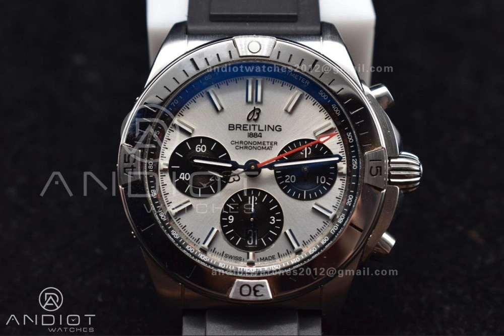 Seasonal Navitimer B01 Chrono 43mm 1:1 Best Version SS LE L-Silver Blk BLS A 433