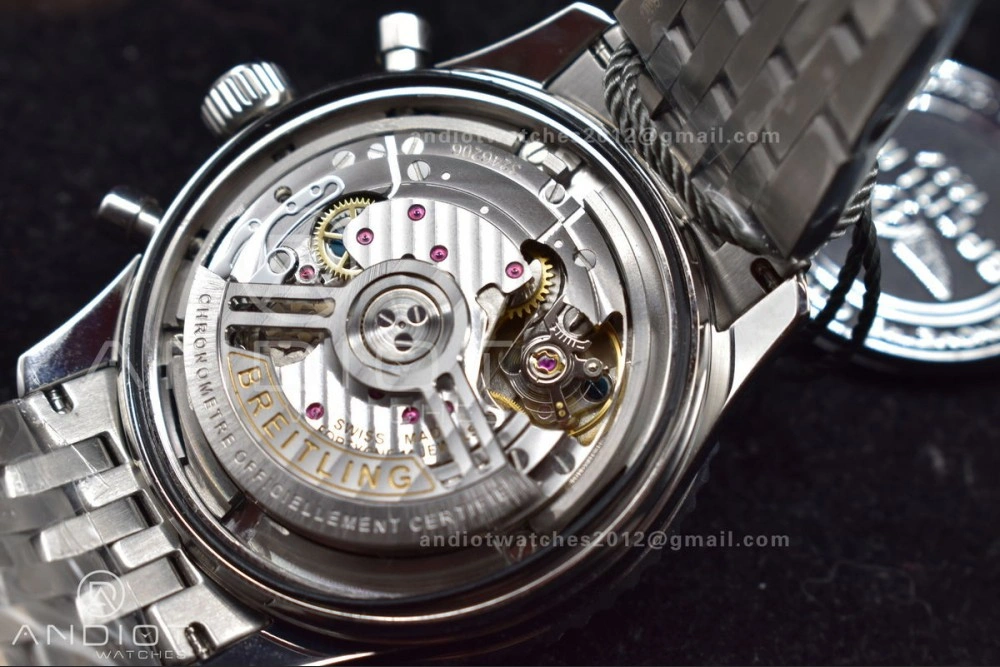 Navitimer SS 43mm BLS 1:1 Best Edition Blue Dial on SS Bracelet A Resilient 432