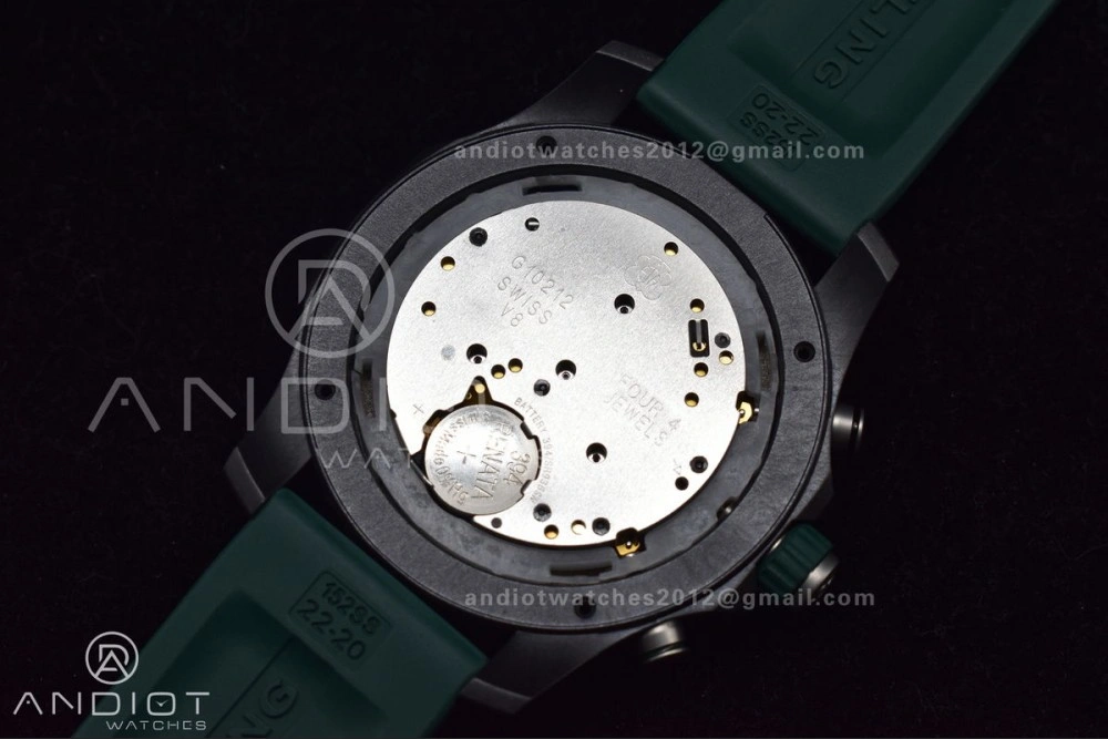 OF Factory Breilting Endurance Pro 44mm Green Breathable 187