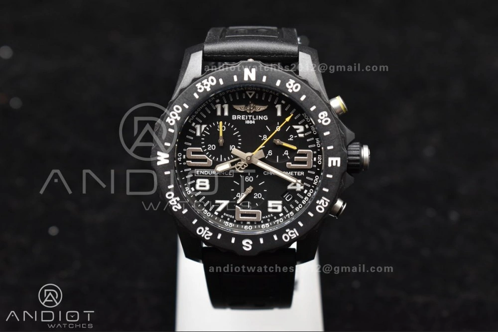 OF Factory Breitling Endurance Black Pro 44mm Stretchable 191