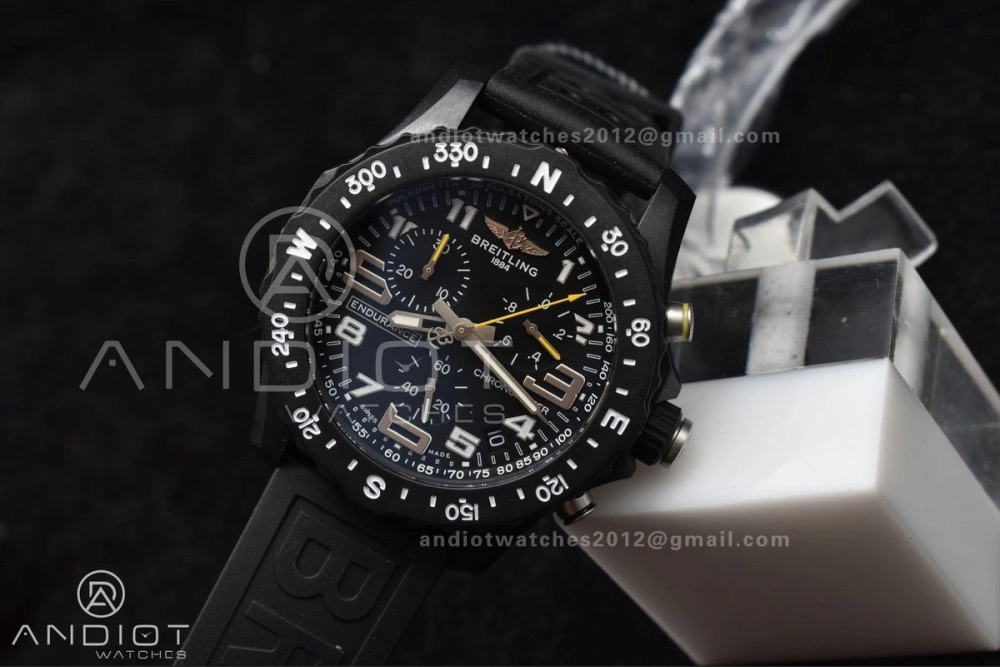 OF Factory Breitling Endurance Black Pro 44mm Stretchable 191