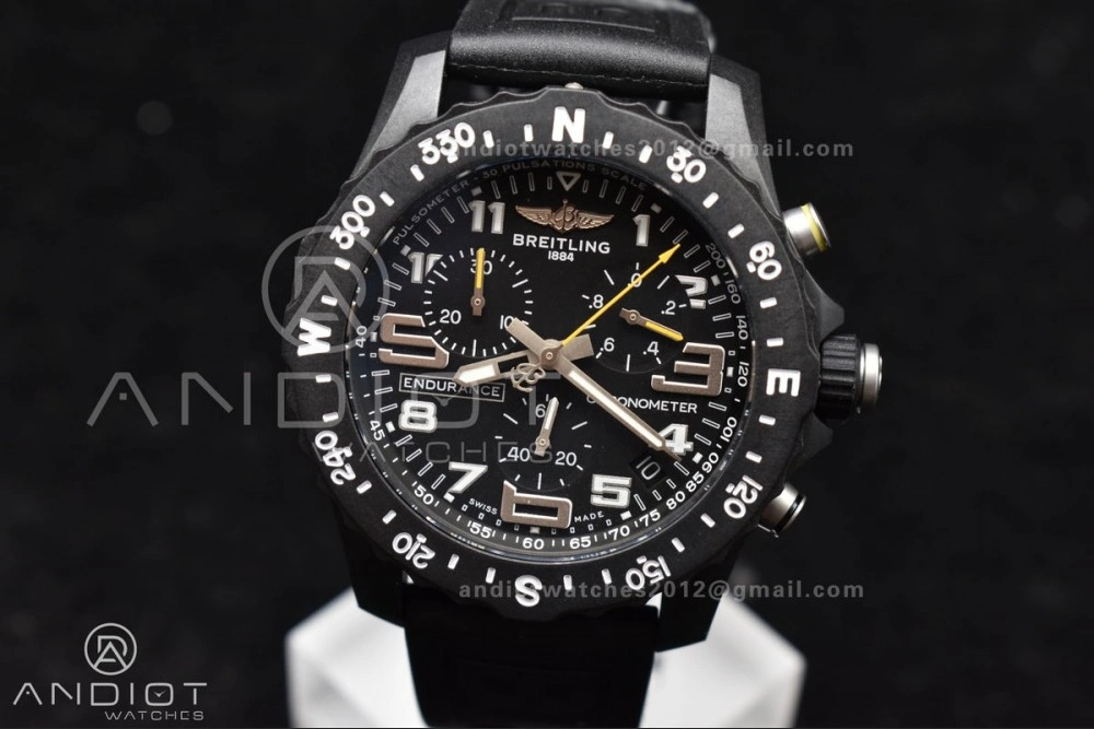 OF Factory Breitling Endurance Black Pro 44mm Stretchable 191