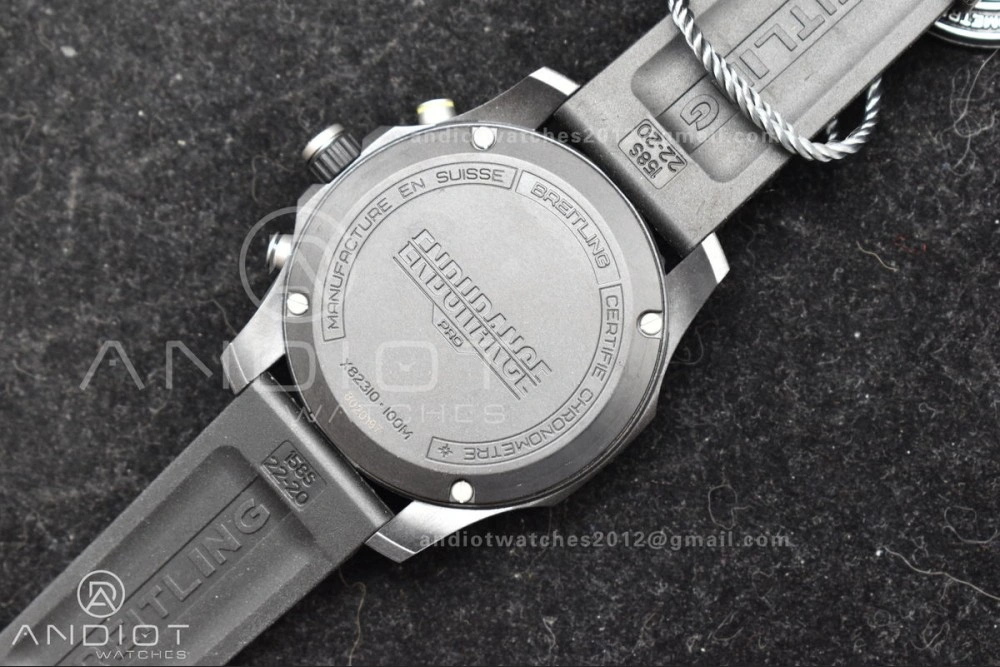 OF Factory Breitling Endurance Black Pro 44mm Stretchable 191