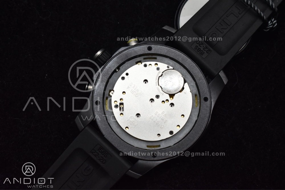 OF Factory Breitling Endurance Black Pro 44mm Stretchable 191